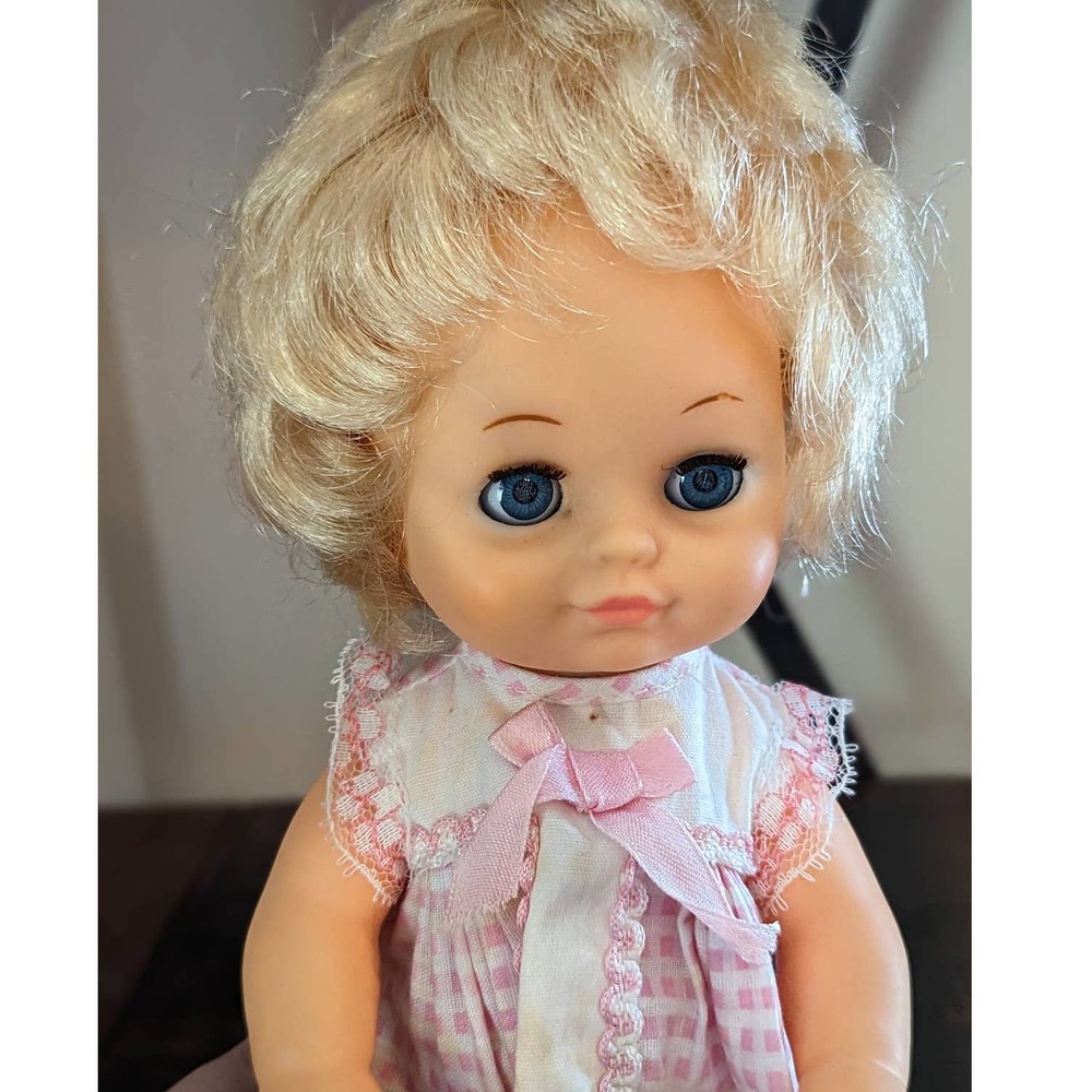Vintage Baby Girl Doll made in Hong King